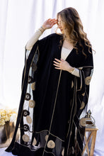 Load image into Gallery viewer, Black &amp; Gold  Abaya
