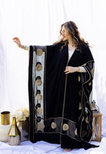 Load image into Gallery viewer, Black &amp; Gold  Abaya
