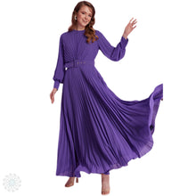 Load image into Gallery viewer, Iris dress in violet
