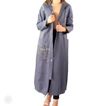 Load image into Gallery viewer, Arlo Trench Coat - Cool Grey
