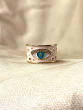 Load image into Gallery viewer, Evil Eye Ring - Light Pink
