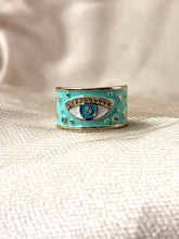 Load image into Gallery viewer, Evil Eye Ring - Turquoise
