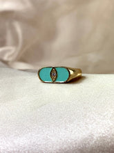 Load image into Gallery viewer, Evil Eye Ring - Turquoise
