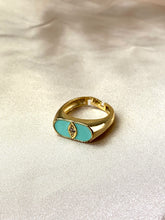 Load image into Gallery viewer, Evil Eye Ring - Turquoise
