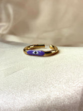 Load image into Gallery viewer, Evil Eye Ring - Lavender
