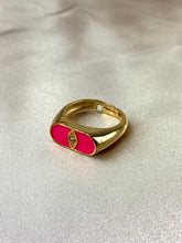 Load image into Gallery viewer, Evil Eye Ring - Pink
