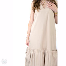 Load image into Gallery viewer, Your everyday beige dress
