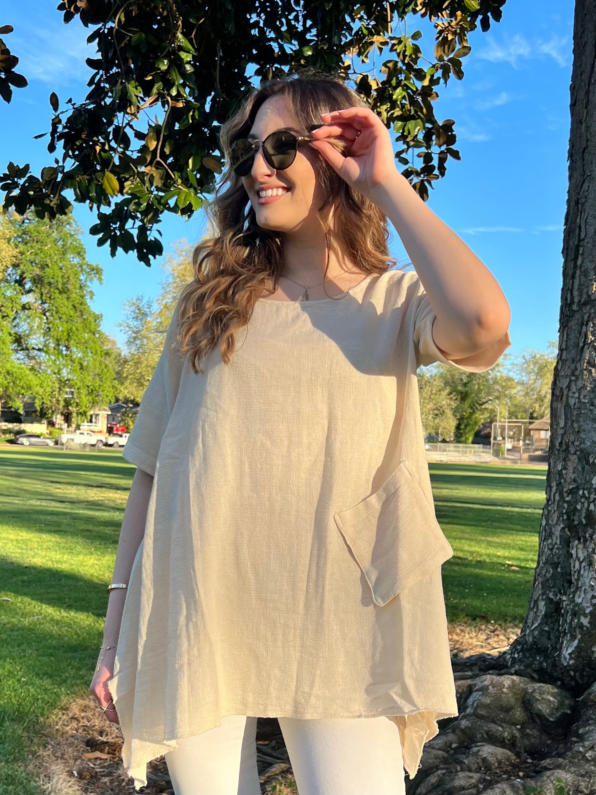 Ray Top - Ivory