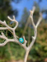 Load image into Gallery viewer, Gold evil eye necklace
